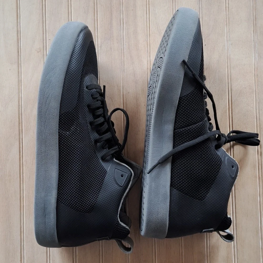 Hey Dude Black and Gray Men's Sneakers - Picture 11 of 12